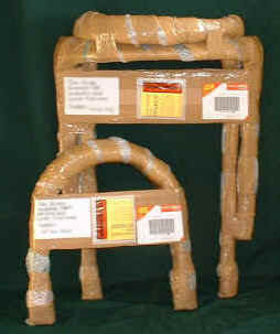 All carefully wrapped and waiting to go